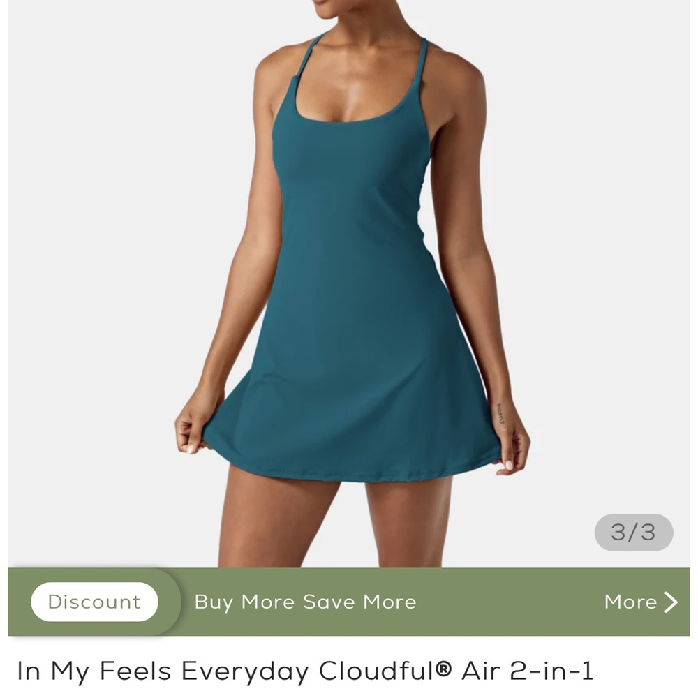 In My Feels Everyday Cloudful® Air 2-in-1 Activity Dress-Euphoria Air
